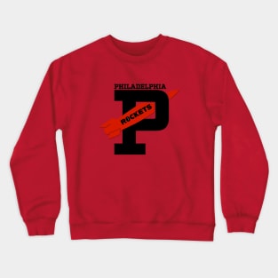 Defunct Philly Rockets Hockey 1949 Crewneck Sweatshirt